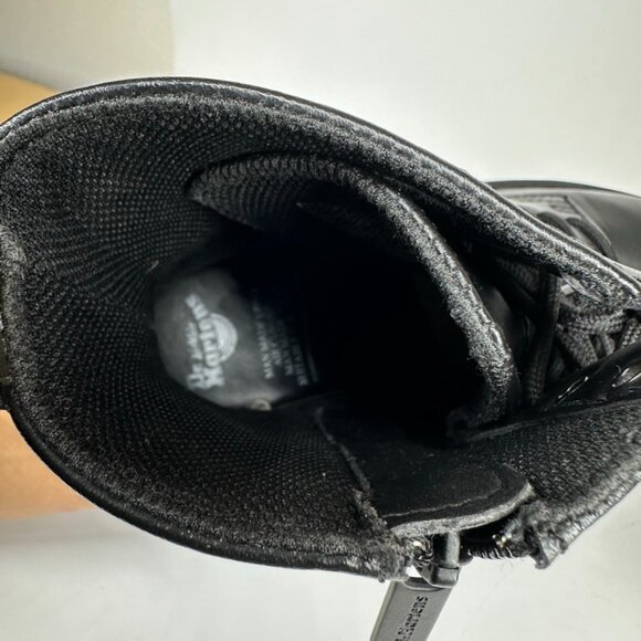 Dr Martens Vegan Jadon II Boot Mono Platforms Black Women's Size 8 - Picture 14 of 16